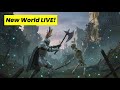 LIVE NOW 🔴 Leveling &amp; Grinding in NEW WORLD | Expansion Prep Stream | MMORPG Gameplay 2025