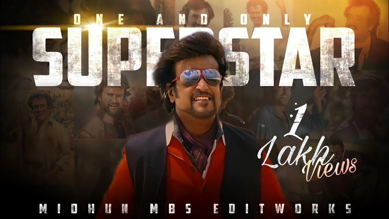 Thalaivar Birthday Special Mashup 2021  Tribute to Superstar Rajinikanth  MidhunMbs Edit works 