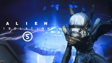 Alien: Isolation PC (4K) Walkthrough Gameplay Part 5 (FULL GAME)
