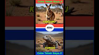 tebak tebakan‼️ hewan yang tidak berasal dari Indonesia 🤔#education #tebakgambar #trending #viral