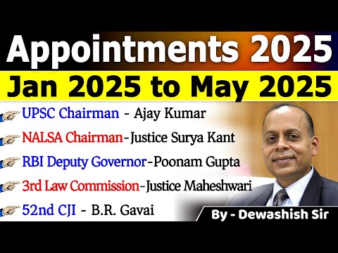 Appointment 2025 Current