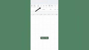 How to visualize data trends using Sparklines. ✨ #excel #analyze #data