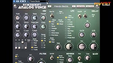 Analog Voice - Free VST - myVST Demo