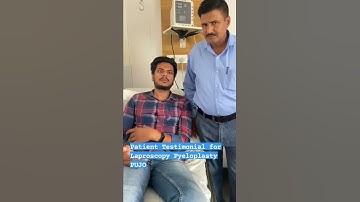 Patient testimonial after laproscopic pyeloplasty for PUJO obstruction
