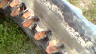 MK60　モロオカの中古ゴムクローラ2本　販売します