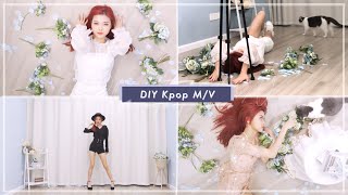 How I Made a Kpop M/V at home by myself 💁‍♀️ (eng sub)