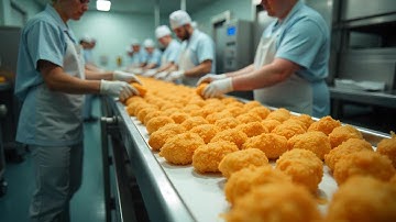 How Frozen Chicken Nuggets Are Made Step by Step