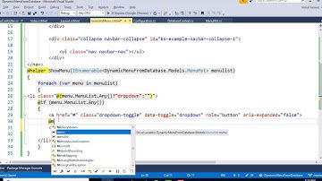 demo of dynamic menu binding in mvc from database using entity framework | Part-10