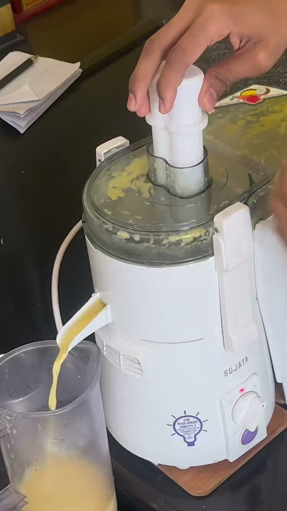 Sujata juicer demo | orange juice 🥤