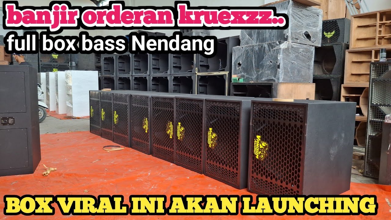 BREWOG BANJIR ORDERAN DAN KRUEXZ NULOP‼️BOX VIRAL AKAN LAUNCHING LAGI 