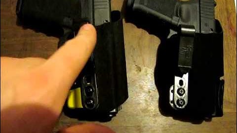 HSP INCOG VS INCOG ECLIPSE HOLSTER REVIEW