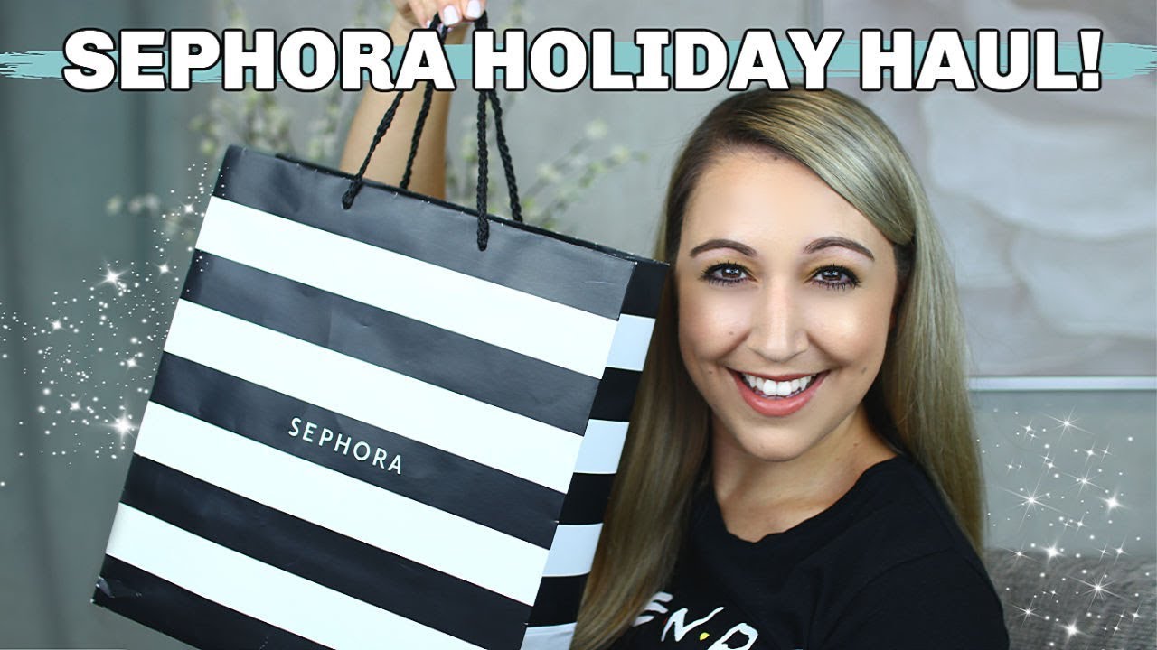 SEPHORA HOLIDAY HAUL + GIVEAWAY! *October 2019*