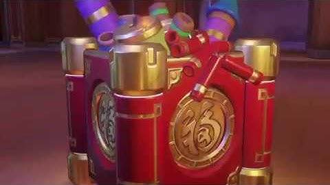 Overwatch: Year of the Dog 2018 Loot Box Animation HD