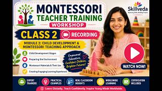 Skillveda Montessori Teacher Training – A Journey Towards Holistic Education (Class - 2)