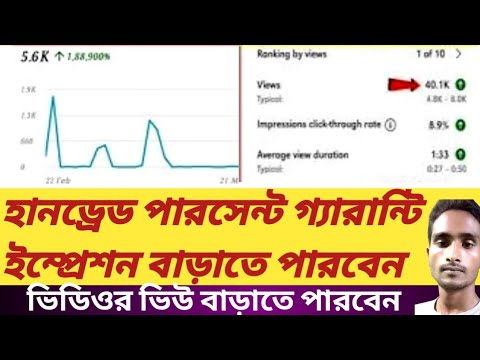 🔥How To Increase YouTube Videos Impression 2022.bbdb