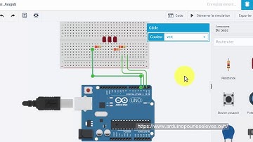 arduino jeu de lumière avec plaque d