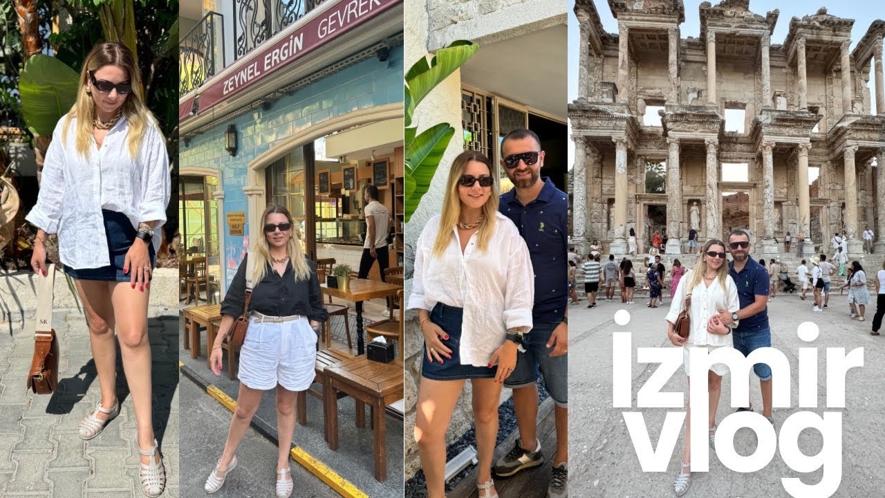 İZMİR VLOG II EFES ANTİK KENT-LUNA PASTANESİ-KOKOREÇ&KUMRU&GEVREK-MAGNOLİA SHOP-ALSANCAK-SAAT KULESİ
