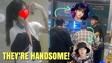 Part-timer Student Interacts with JUNGKOOK, MINGYU and CHA EUN WOO at a Restaurant in Busan