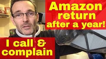 Amazon FBA return after a year!!! I call to ask why... Selling on Amazon FBA