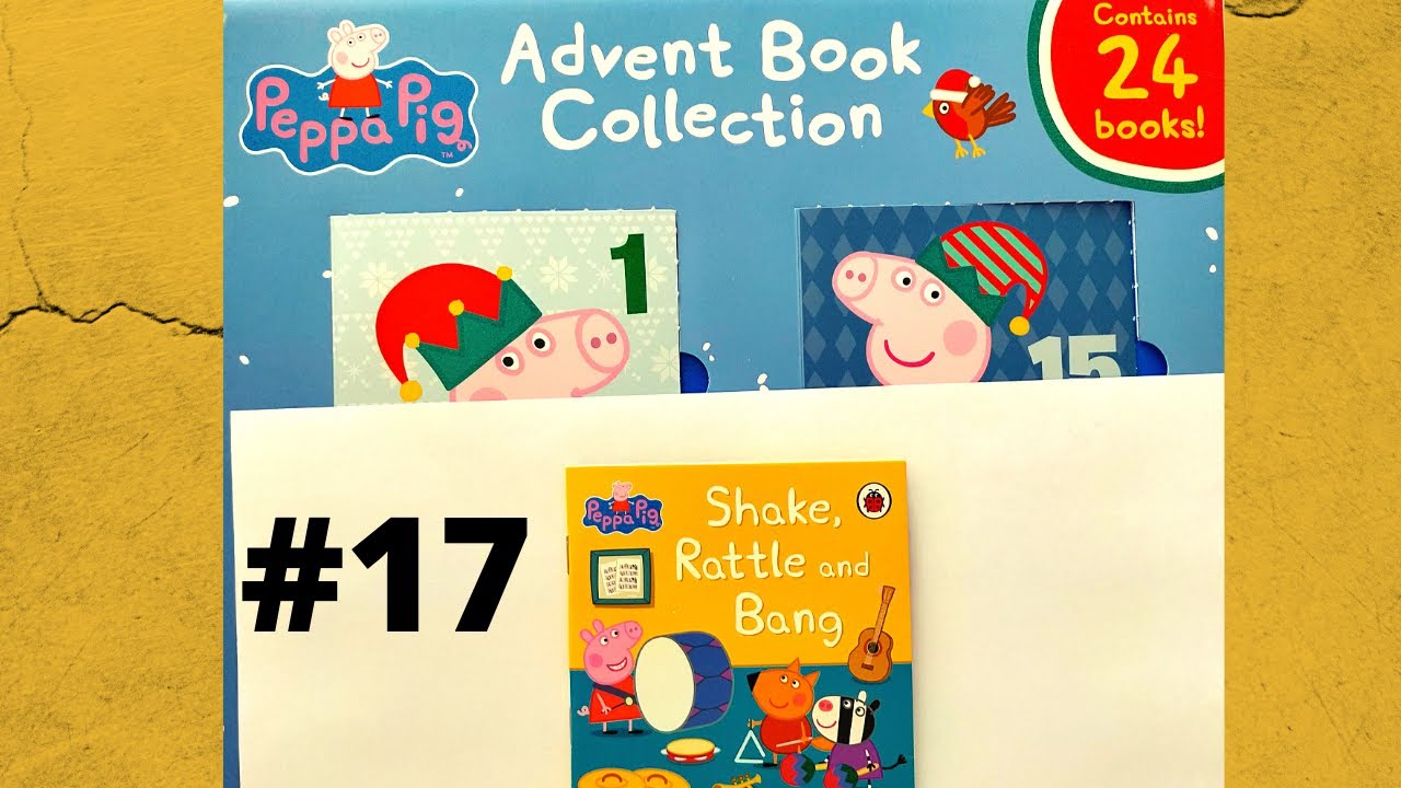 Opening Peppa Pig Advent Calendar Book Collection 2020 - Children