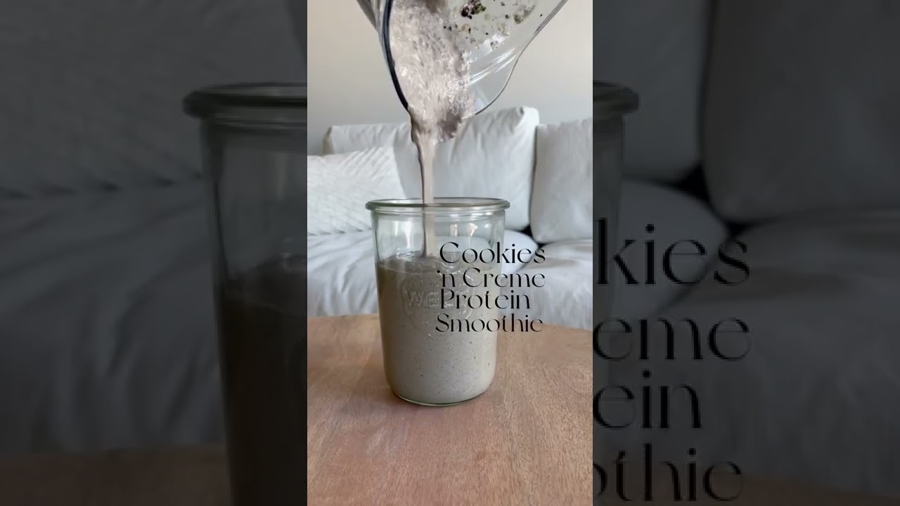 Cream Protein Smoothie #shorts #shortsvideo #firstshortvideo #sugar #ytshorts #youtubeshorts