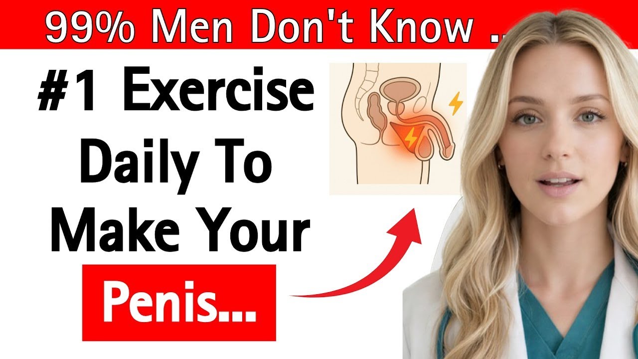 Urologist Explains: 3 Minute Daily Exercise To Boost Penis Size & Hardness! | MEN'S HEALTH