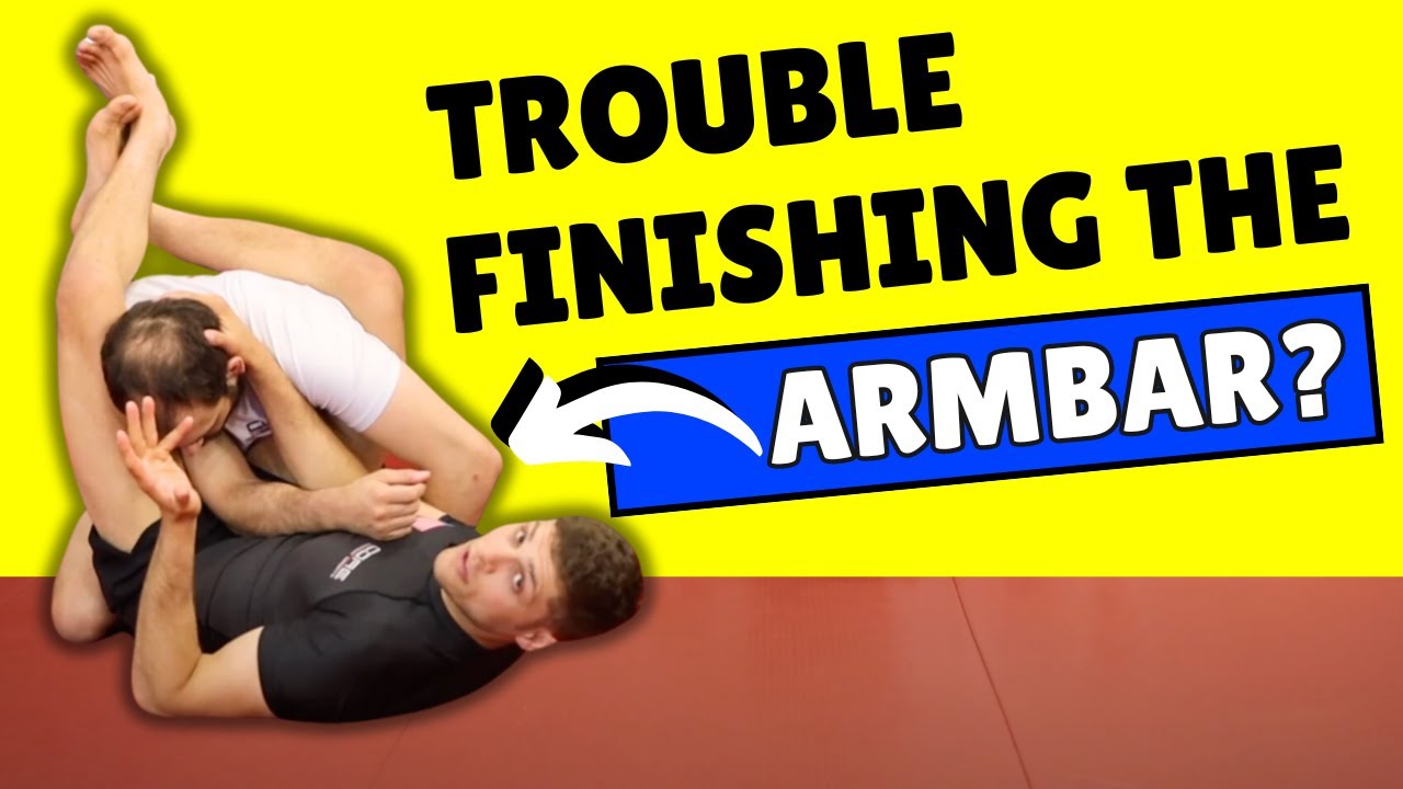 How to Finish the ARMBAR in NoGi BJJ