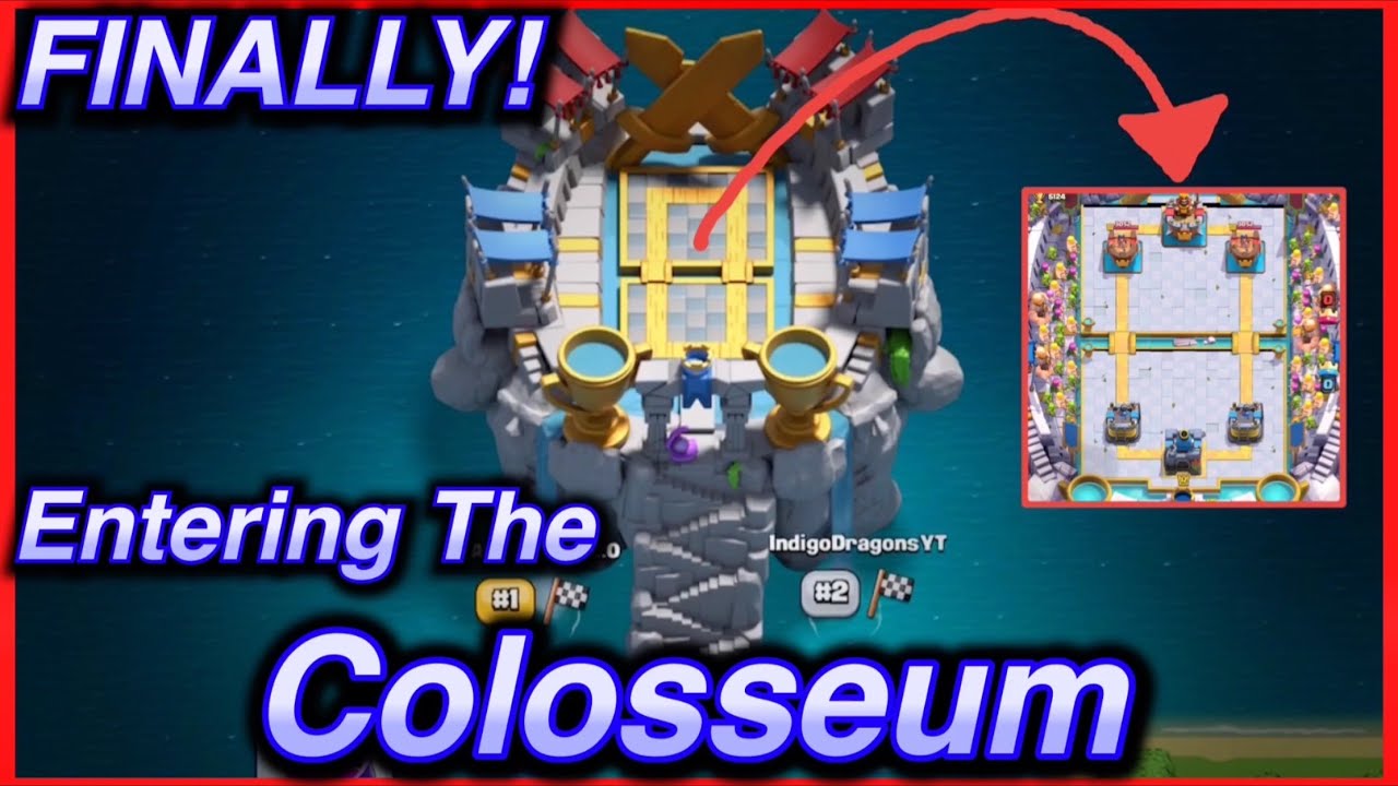 Finally! Entering the Colosseum in Clan Wars 2.0 Clash Royale War Chest Opening and Colosseum Duel
