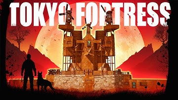 The Tokyo Fortress - META Small Group BUNKER Base - INSANE Online Base - RUST Base Design 2025