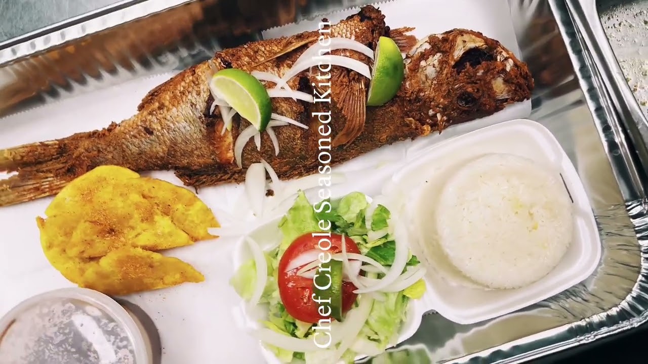 Chef Creole Seasoned Kitchen Snapper! Creole Style!!