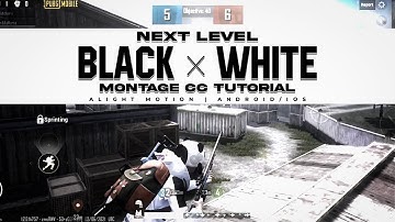 Next Level Black and White Montage Colour Grading in Android/ios 🔥🔥🔥