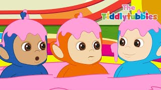 Teletubbies New Tiddlytubbies Season 2 Episode 5 Custard Slide Padding Pool Cartoon