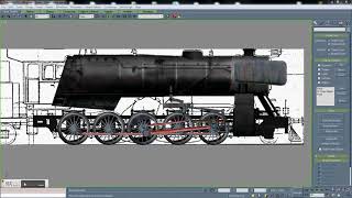 Henschel V 158 Steam Animation on Trainz 5