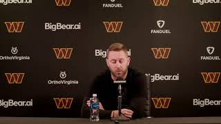 OC Kliff Kingsbury Speaks to the Media Before Practice | Washington Commanders