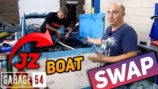 We Swap a Toyota 1JZ into a Boat – First Start