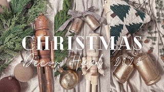 MASSIVE CHRISTMAS DECOR HAUL 2023 | AMAZON, HOBBY LOBBY, MCGEE & CO, POTTERY BARN & WALMART |