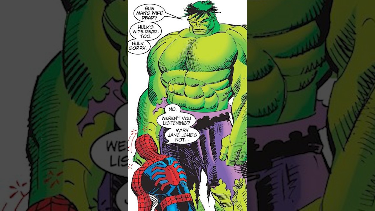 Hulk Activates True Hopecore Mode #spiderman #hulk #marvel #mcu #brandnewday #comics #funny