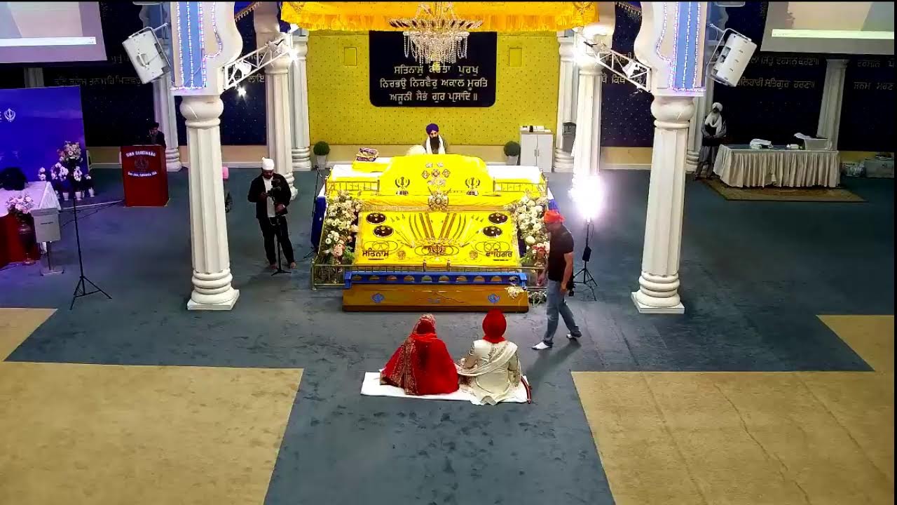 Sikh Gurdwara Sahib San Jose Live Wedding Jan 16, 2026