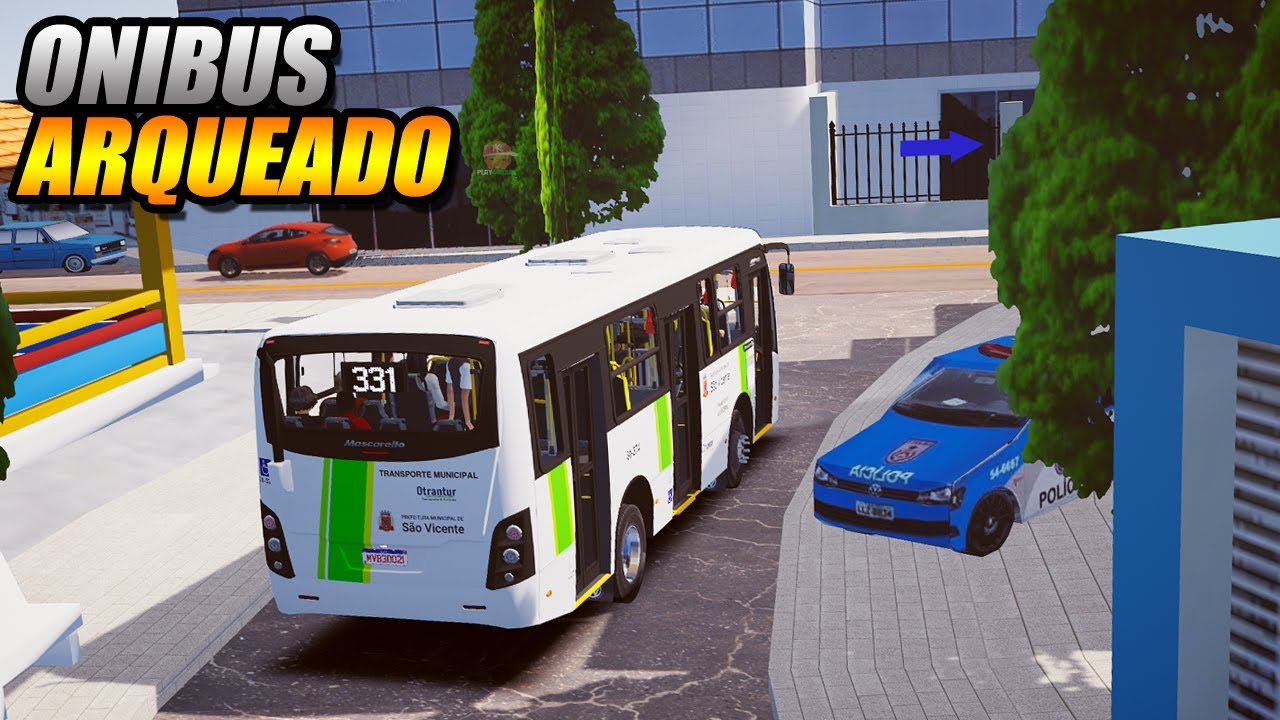 JOGANDO PROTON BUS SIMULATOR URBANO LINHA DE IDA 101C-10 PARQUE CONTIN