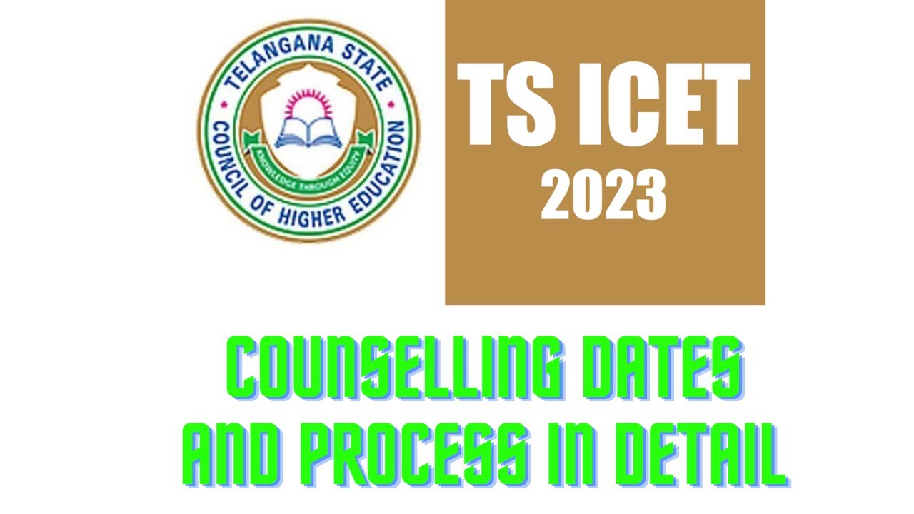 TS ICET COUNSELLING DATES AND PROCESS IN DETAIL|| THETELUGUTALKZ - YouTube