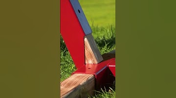 Welding Spare Metal Into A Hammock #shorts
