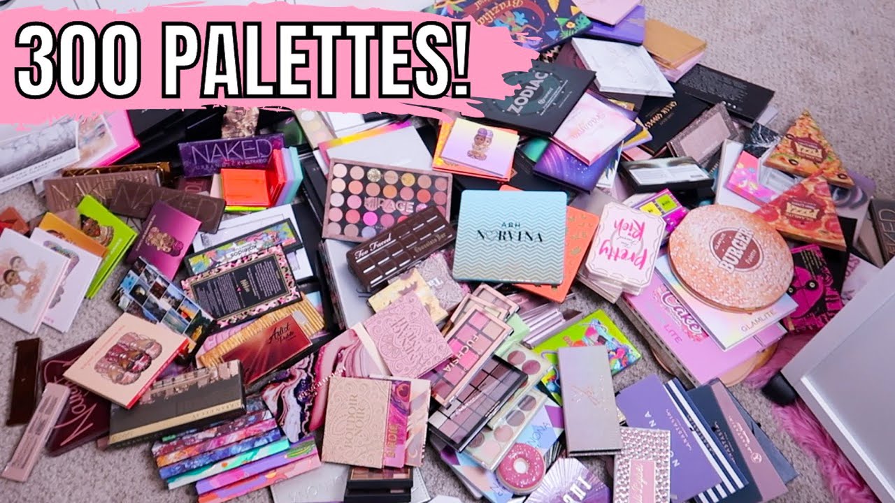 БОЛЬШАЯ КОЛЛЕКЦИЯ ПАЛЕТОК ТЕНЕЙ ДЛЯ ВЕК + РАСХЛАЖДЕНИЕ! | Пейдж Корен