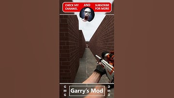 Scared SCP 096 in gmod maze