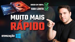 SSD LENTO ? ATIVE AGORA ESSAS CONFIGURAÇÕES SECRETAS DO WINDOWS AGORA!