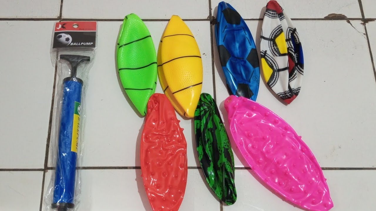 CARA POMPA BOLA / CARA MEMOMPA BOLA KARET / KOMPA BOLA SEMANGKA, BOLA SEPAK, BOLA BASKET