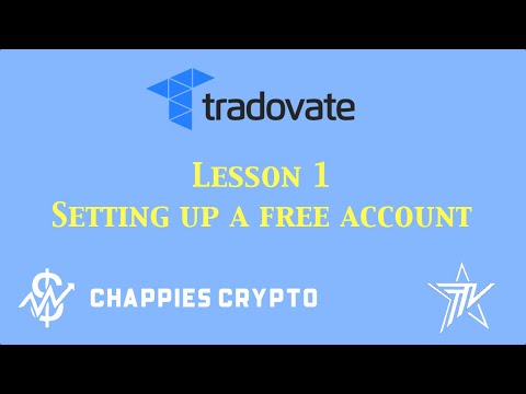Tradovate Lesson 1 - Setting Up an Free Account - Learn how to trade Futures, Mac/PC or Web Platform