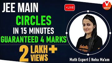 Guaranteed 4 Marks in JEE Mains 2023 | Circles IIT JEE| JEE Mains Mathematics | Circles JEE Mains