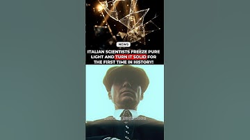 Italian Scientists turn light into solid🤯😱🧑‍🔬 #shorts #shortfeed #news #facts #ytshorts #supersolid