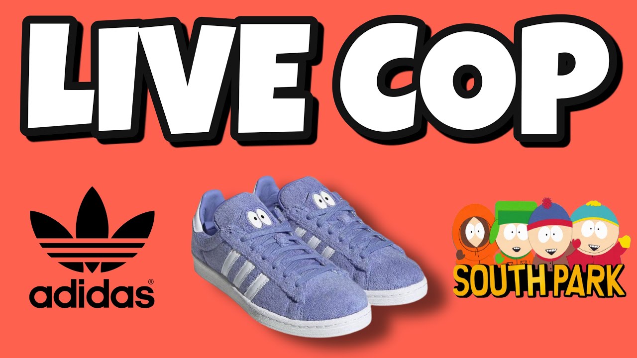 LIVE COP: Adidas Campus 80s South Park “Towelie”