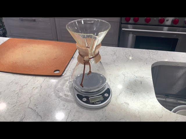 How To Make Pour Over Coffee: With a Chemex - Turntable Kitchen